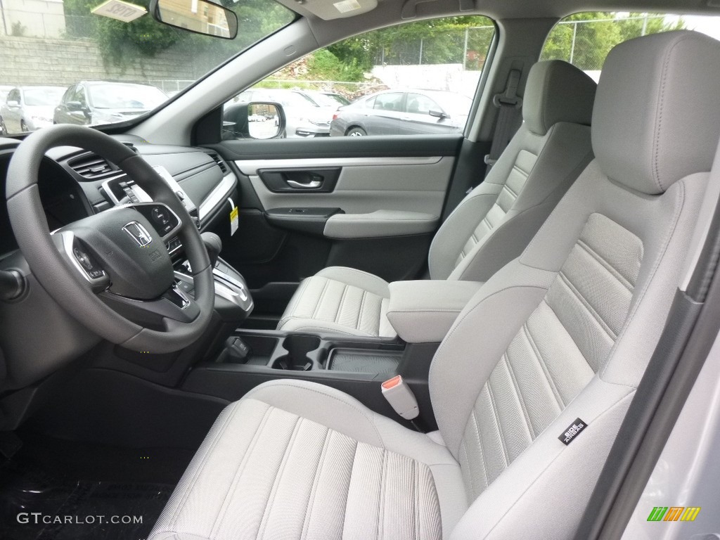 2017 CR-V LX AWD - Lunar Silver Metallic / Gray photo #6