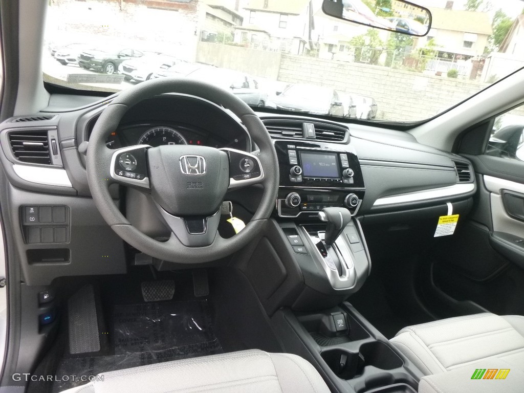 2017 CR-V LX AWD - Lunar Silver Metallic / Gray photo #8