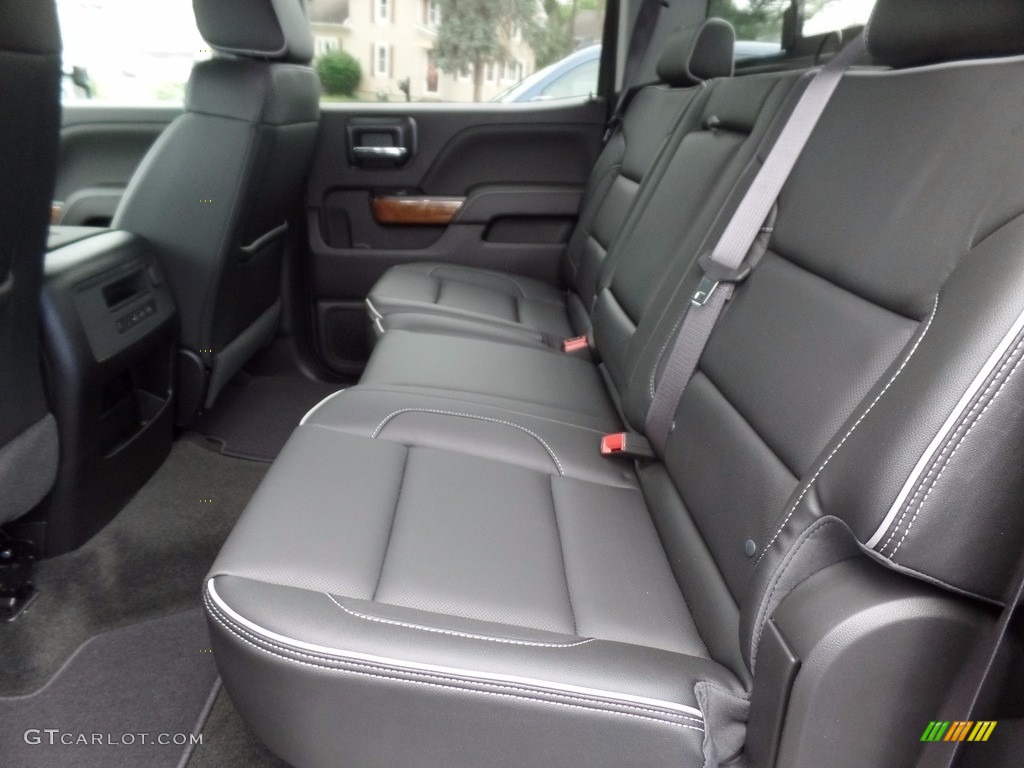 2017 Chevrolet Silverado 3500HD High Country Crew Cab Dual Rear Wheel 4x4 Rear Seat Photo #121356335