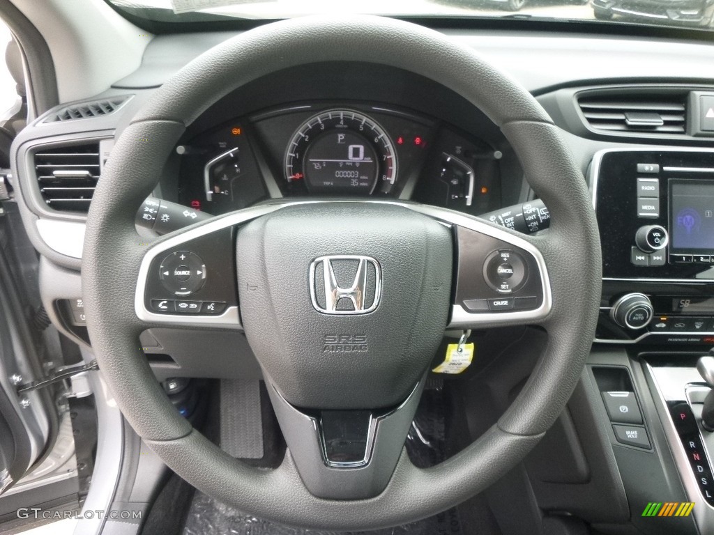 2017 CR-V LX AWD - Lunar Silver Metallic / Gray photo #15