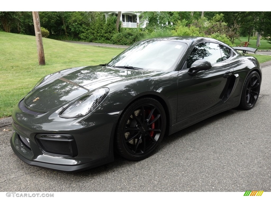 Paint to Sample Slate Grey 2016 Porsche Cayman GT4 Exterior Photo #121356452