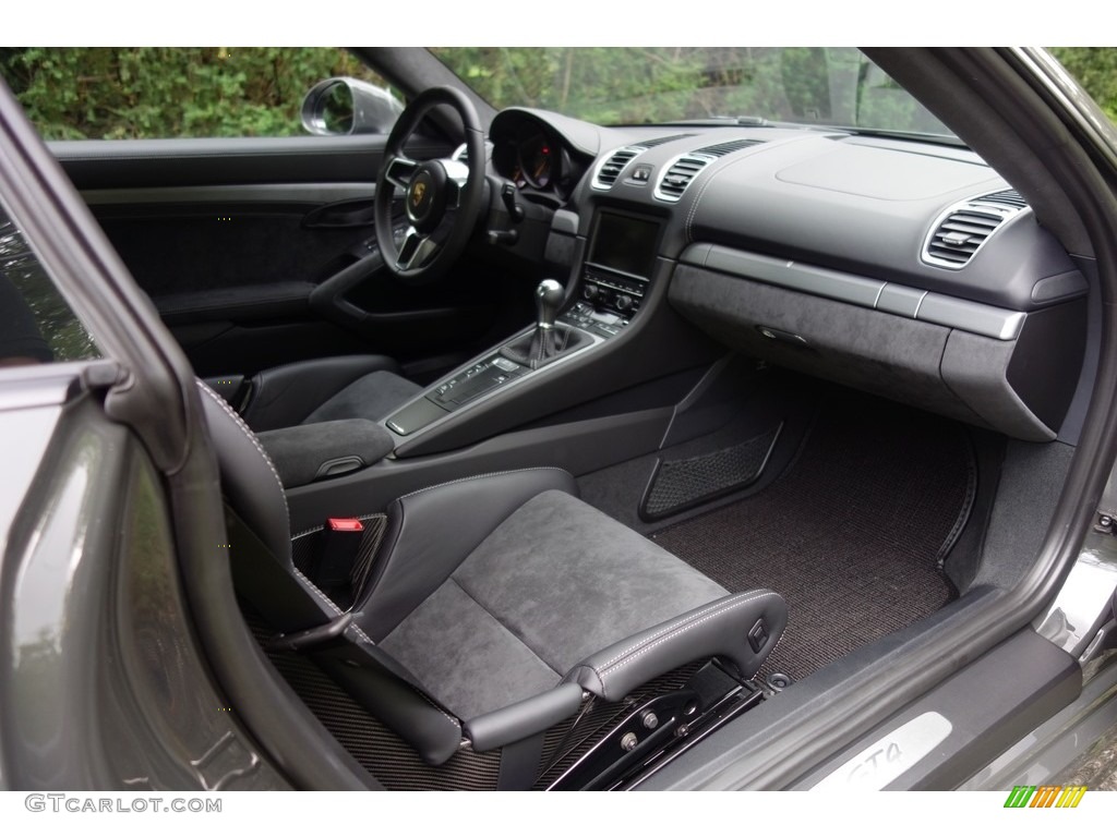 2016 Porsche Cayman GT4 Black Dashboard Photo #121356809