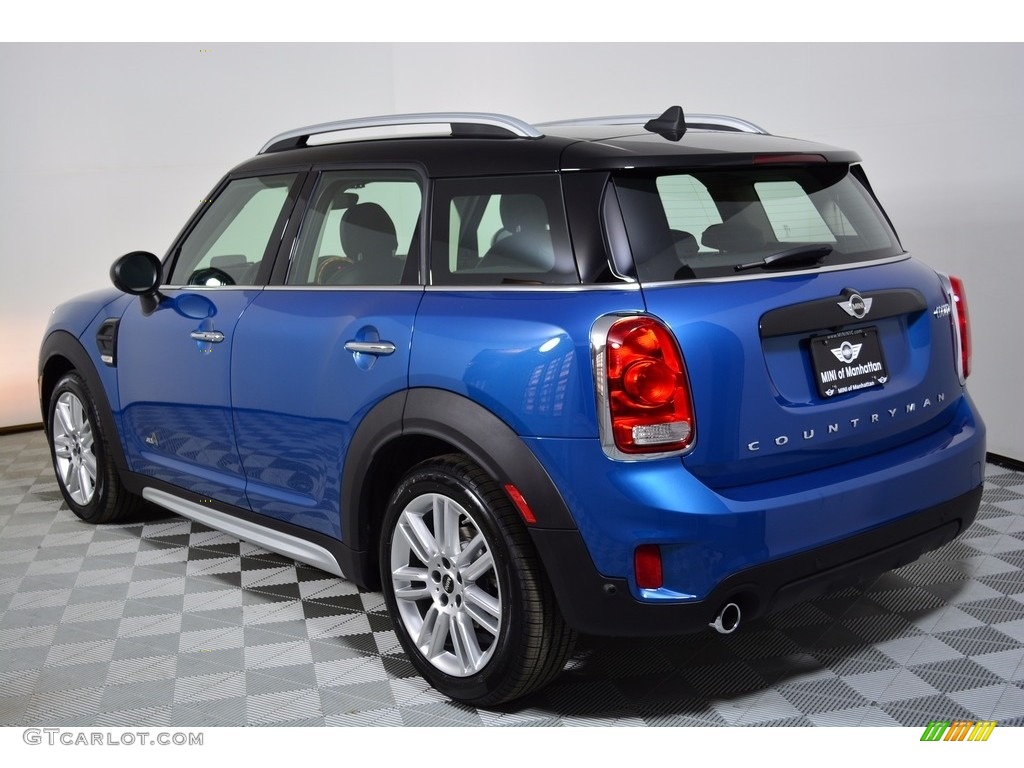 2017 Countryman Cooper ALL4 - Island Blue Metallic / Carbon Black photo #4