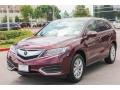 2017 Basque Red Pearl II Acura RDX Technology  photo #3