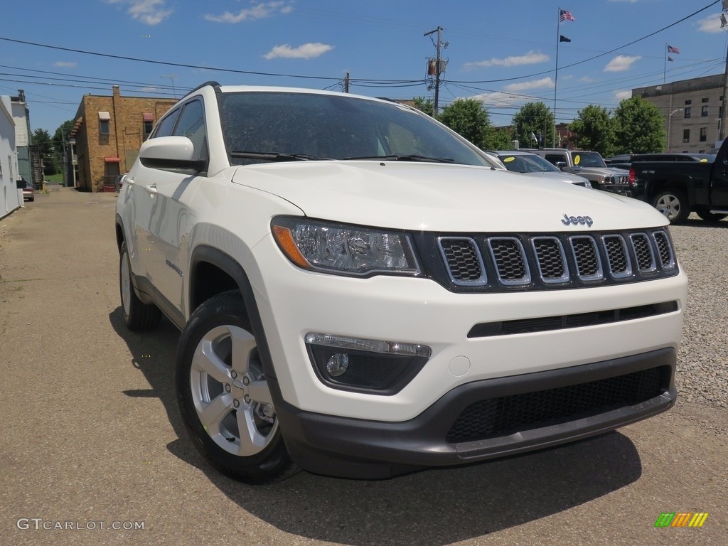 all white jeep compass