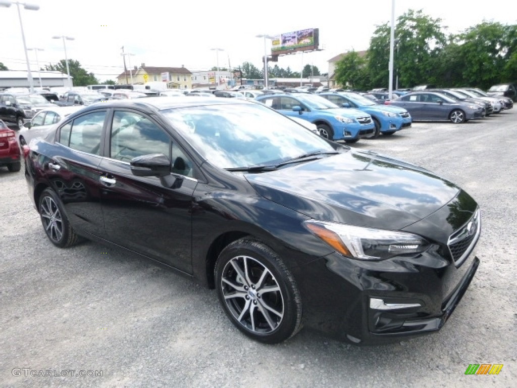 Crystal Black Silica Subaru Impreza