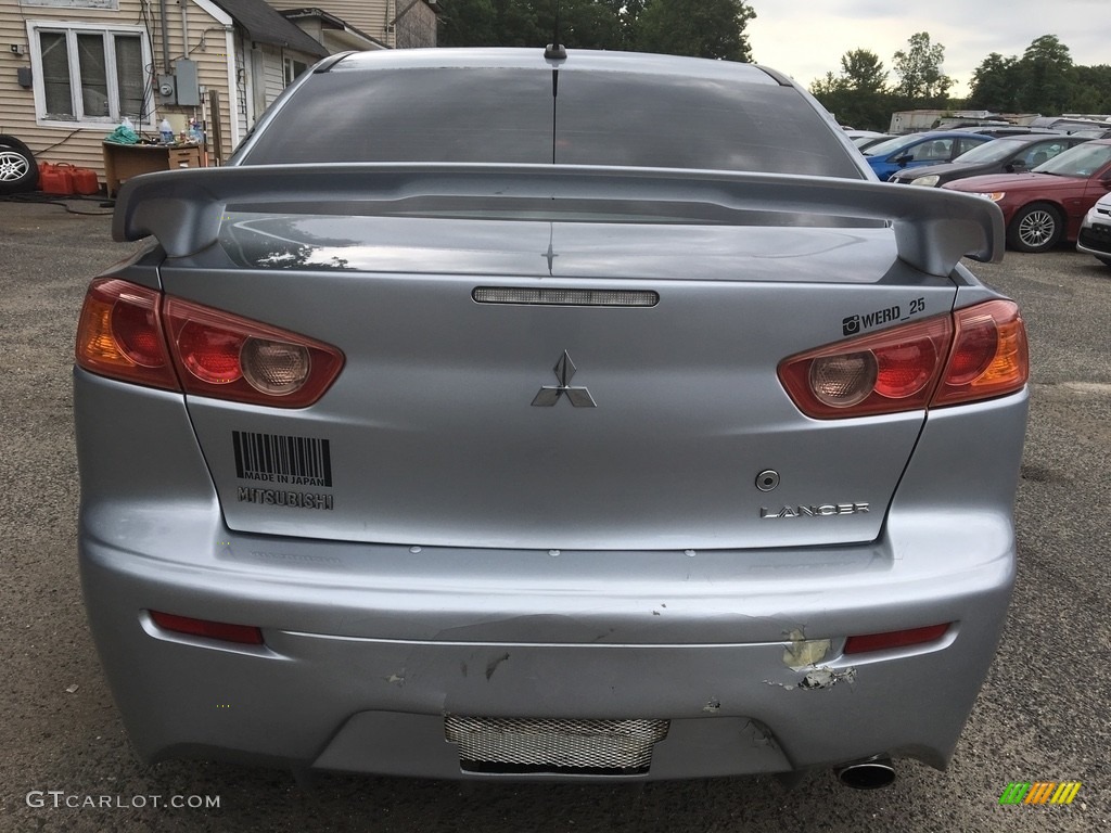 2009 Lancer GTS - Apex Silver Metallic / Black photo #5