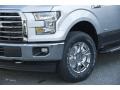 2017 Ingot Silver Ford F150 XLT SuperCrew 4x4  photo #2