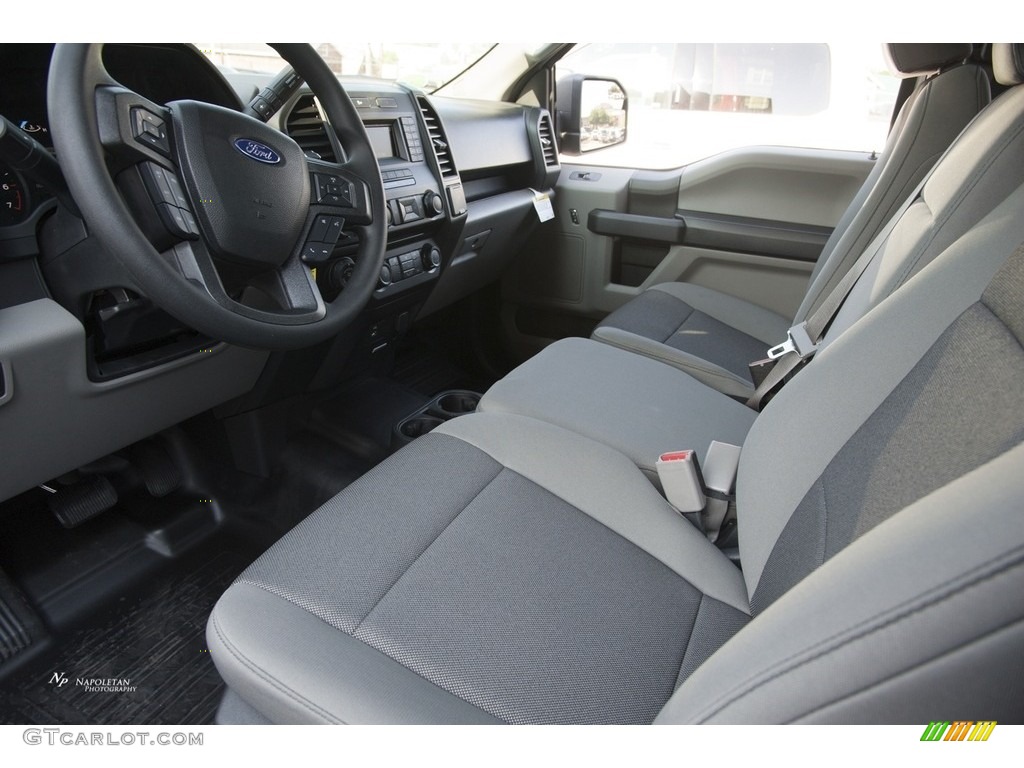 2017 F150 XL SuperCrew 4x4 - Ingot Silver / Earth Gray photo #6
