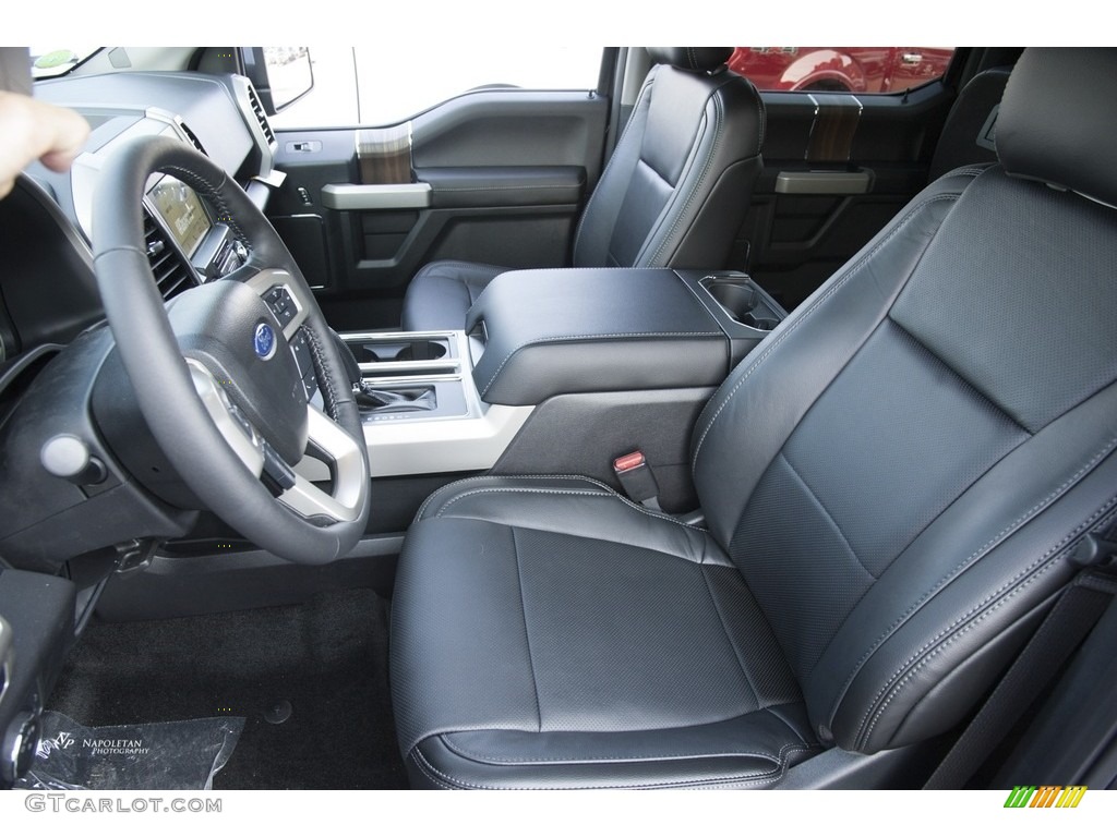 2017 F150 Lariat SuperCrew 4X4 - Shadow Black / Black photo #10