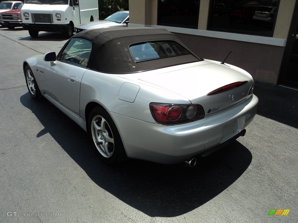 2002 S2000 Roadster - Sebring Silver Metallic / Black photo #3