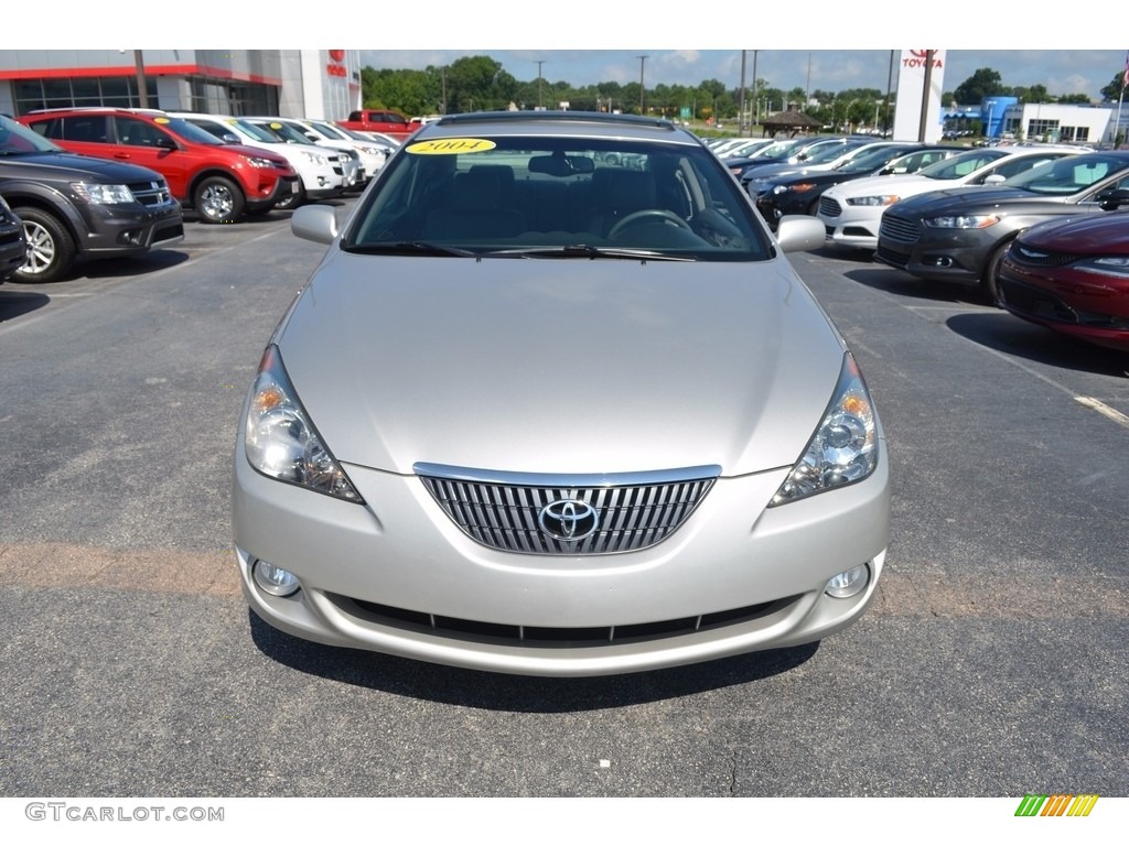 2004 Solara SE V6 Coupe - Lunar Mist Metallic / Dark Stone Gray photo #7