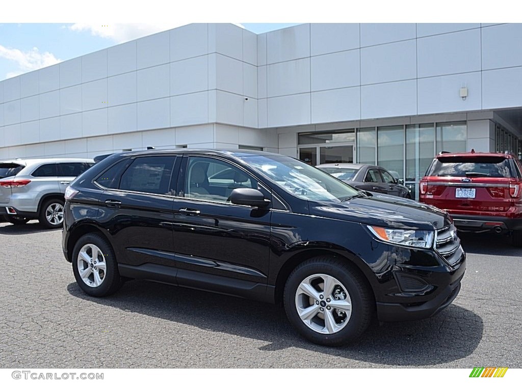 Shadow Black 2017 Ford Edge SE Exterior Photo #121367753