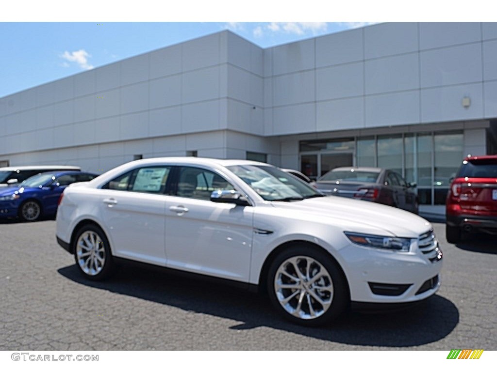 White Platinum 2017 Ford Taurus Limited Exterior Photo #121368662