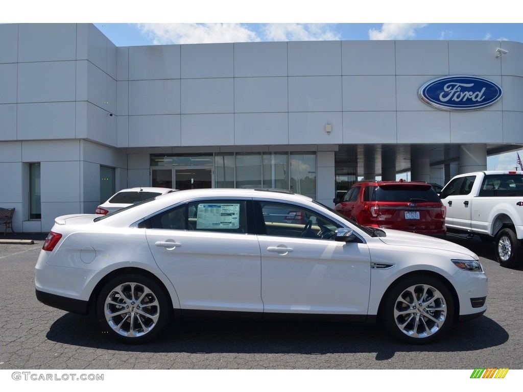 White Platinum 2017 Ford Taurus Limited Exterior Photo #121368693