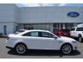 White Platinum 2017 Ford Taurus Limited Exterior