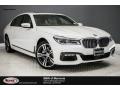 2018 Mineral White Metallic BMW 7 Series 750i Sedan  photo #1