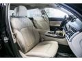 Ivory White/Black 2018 BMW 7 Series 750i Sedan Interior Color