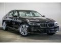 Black Sapphire Metallic 2018 BMW 7 Series 750i Sedan Exterior