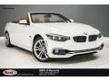 Mineral White Metallic 2018 BMW 4 Series 430i Convertible