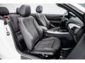 Black 2017 BMW 2 Series M240i Convertible Interior Color