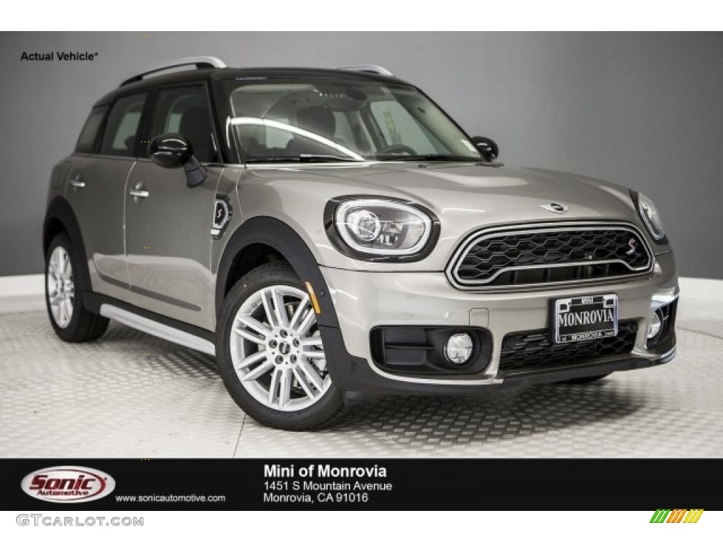 2017 Countryman Cooper S - Melting Silver Metallic / Carbon Black photo #1