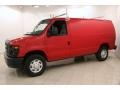 2013 Vermillion Red Ford E Series Van E250 Cargo  photo #3