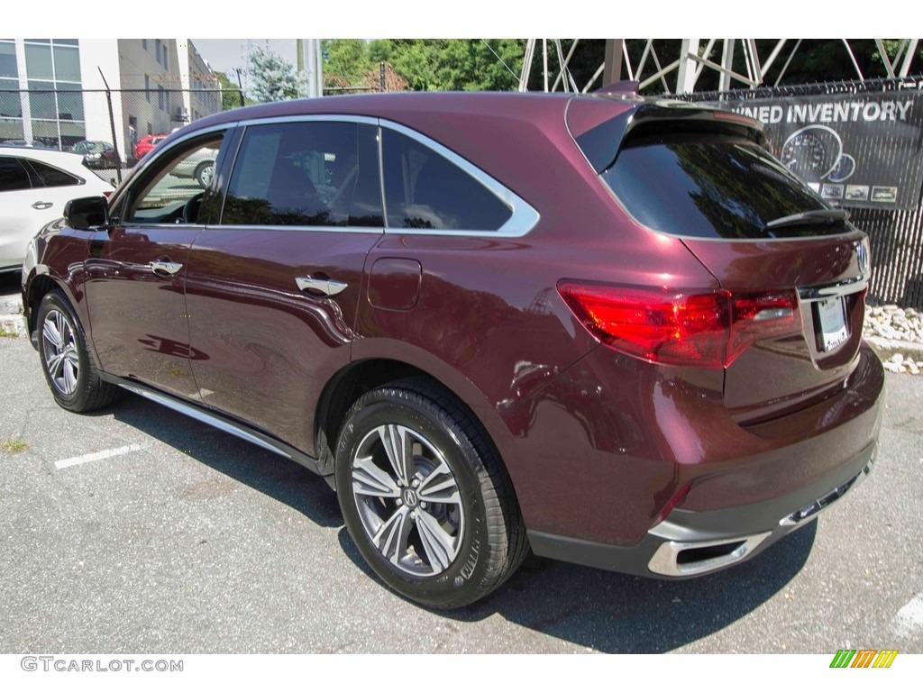 2017 MDX SH-AWD - Dark Cherry Pearl / Parchment photo #6