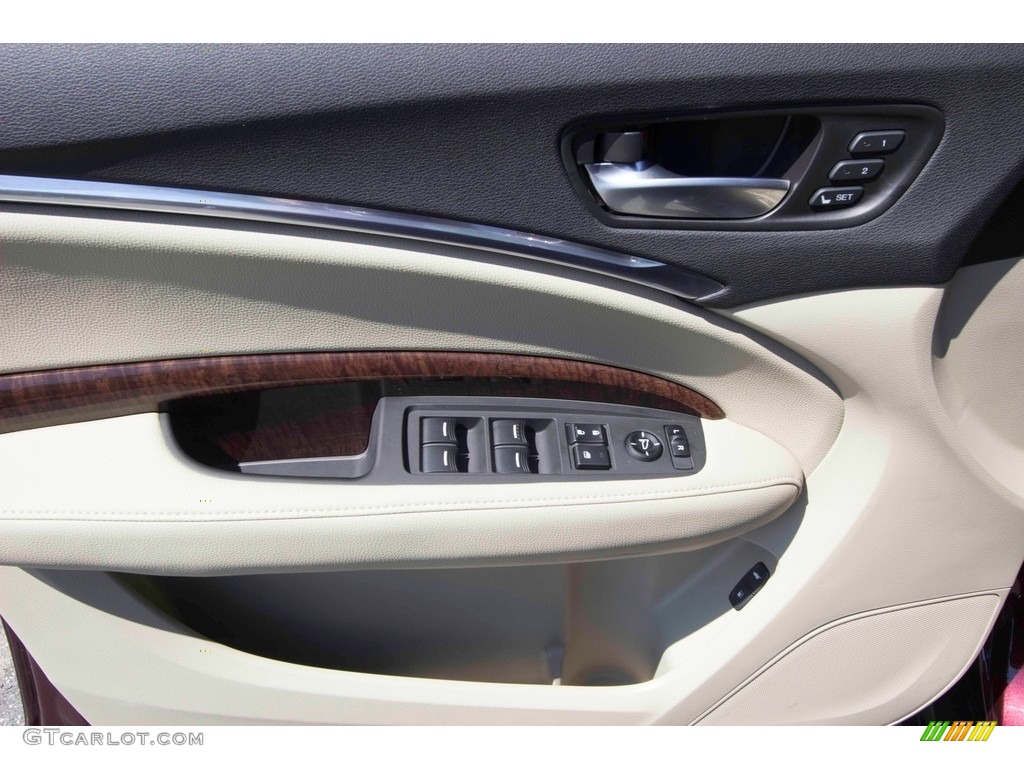 2017 MDX SH-AWD - Dark Cherry Pearl / Parchment photo #8