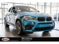 Long Beach Blue Metallic 2017 BMW X6 M 