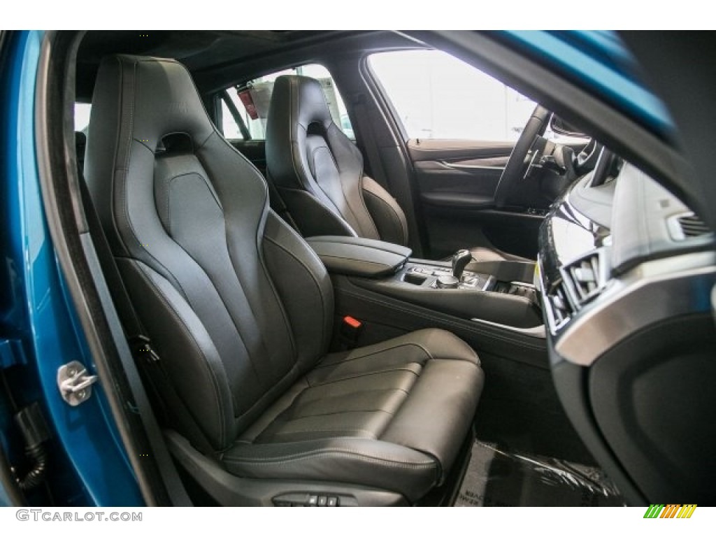 Black Interior 2017 BMW X6 M Standard X6 M Model Photo #121376072