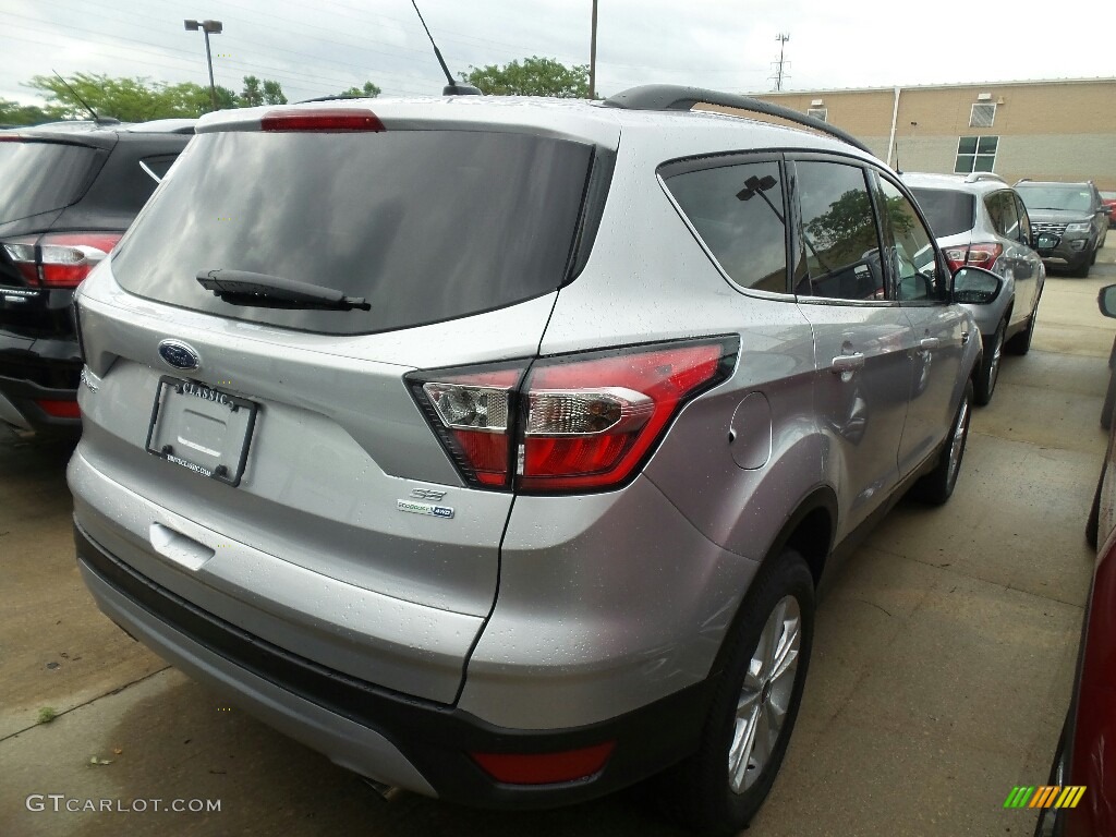 2017 Escape SE 4WD - Ingot Silver / Charcoal Black photo #3