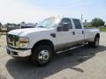 Oxford White 2009 Ford F350 Super Duty Lariat Crew Cab 4x4 Dually