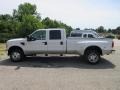 Oxford White - F350 Super Duty Lariat Crew Cab 4x4 Dually Photo No. 3