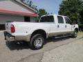 Oxford White - F350 Super Duty Lariat Crew Cab 4x4 Dually Photo No. 8