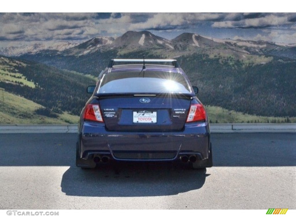 2013 Impreza WRX Limited 4 Door - Plasma Blue Pearl / WRX Carbon Black photo #9