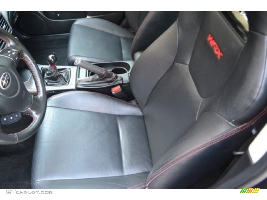 2013 Impreza WRX Limited 4 Door - Plasma Blue Pearl / WRX Carbon Black photo #11