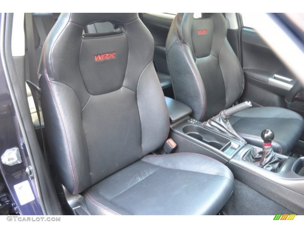 2013 Impreza WRX Limited 4 Door - Plasma Blue Pearl / WRX Carbon Black photo #19