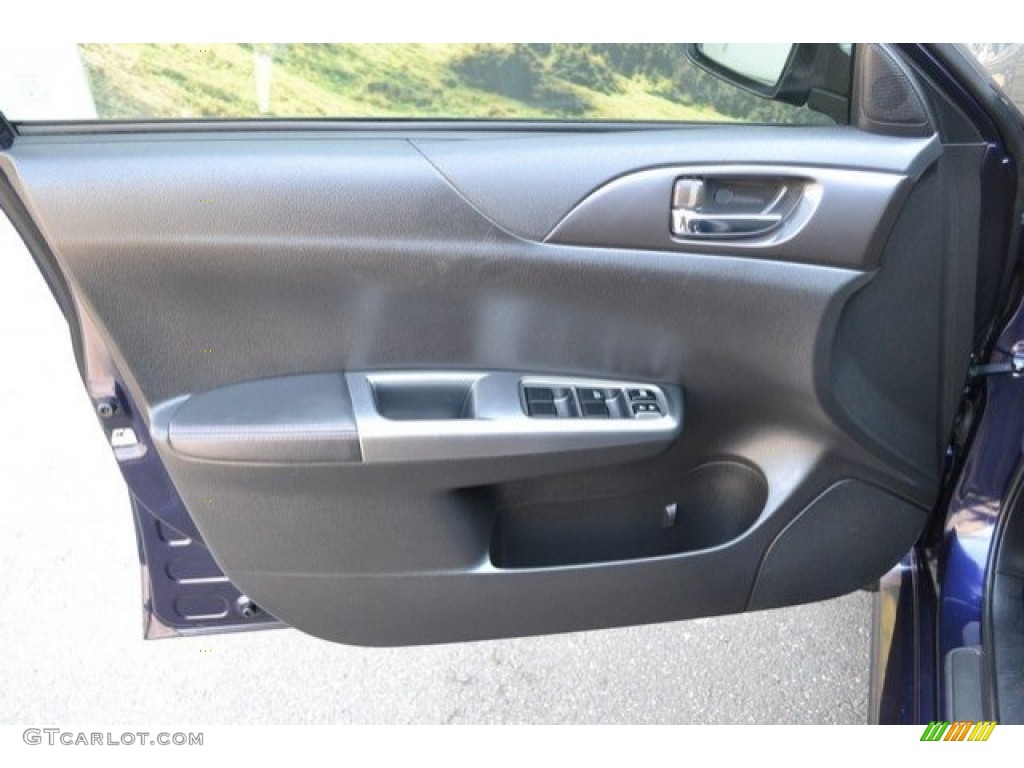 2013 Impreza WRX Limited 4 Door - Plasma Blue Pearl / WRX Carbon Black photo #25