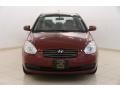 2010 Wine Red Hyundai Accent GLS 4 Door  photo #2