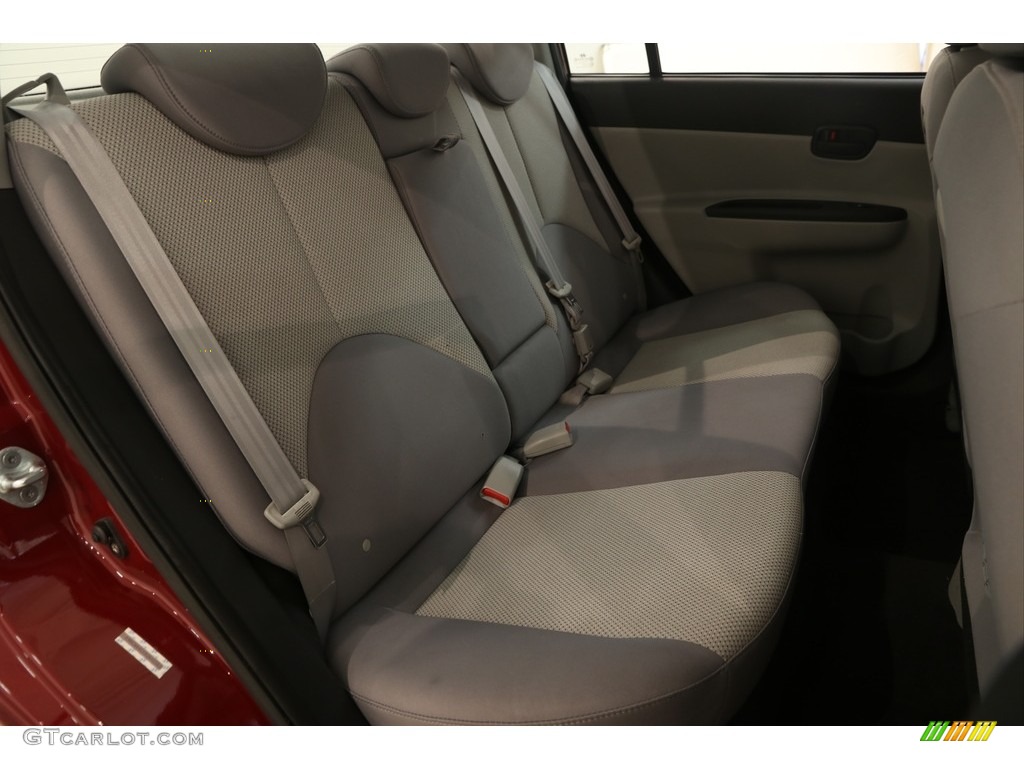 2010 Accent GLS 4 Door - Wine Red / Gray photo #13