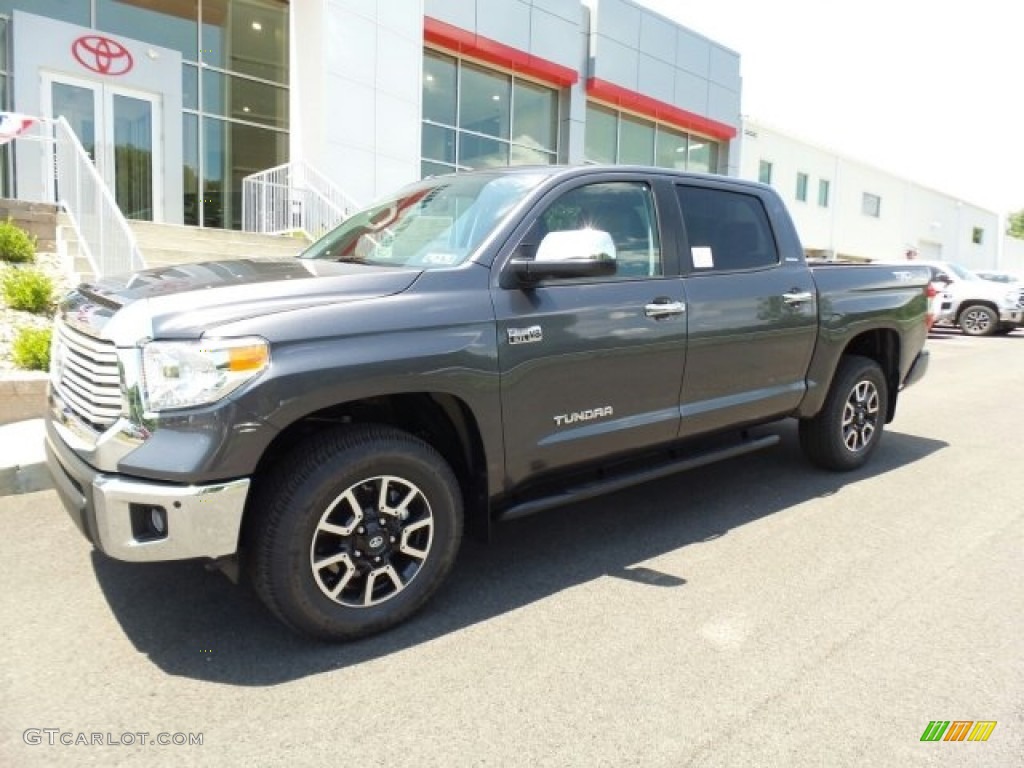 Magnetic Gray Metallic 2017 Toyota Tundra Limited CrewMax 4x4 Exterior Photo #121382054