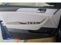 Gray 2018 Hyundai Sonata SEL Door Panel