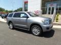 Silver Sky Metallic 2017 Toyota Sequoia Platinum 4x4