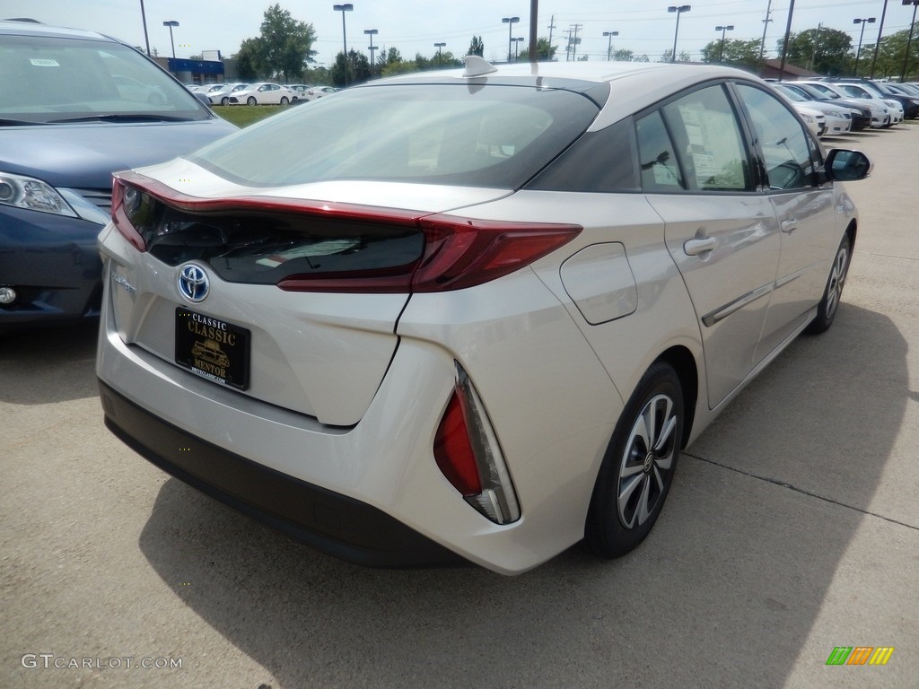 2017 Prius Prime Premium - Titanium Glow / Black photo #2