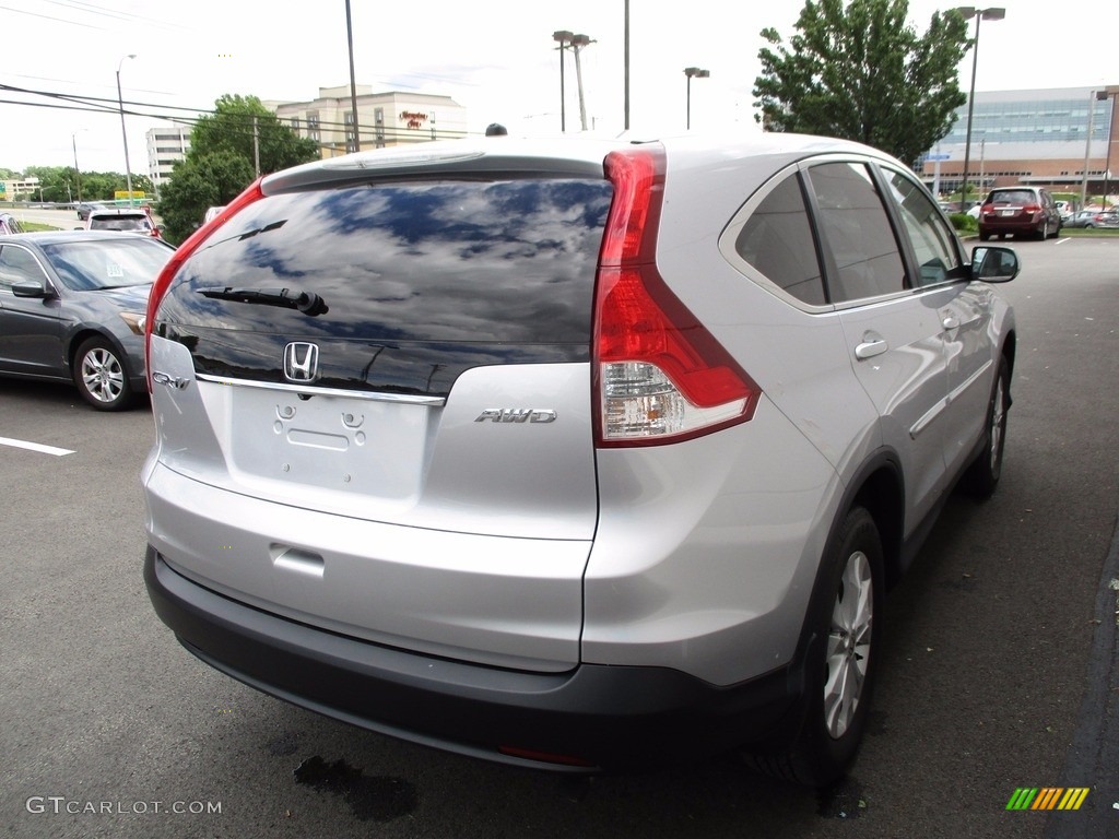 2014 CR-V EX AWD - Alabaster Silver Metallic / Gray photo #6