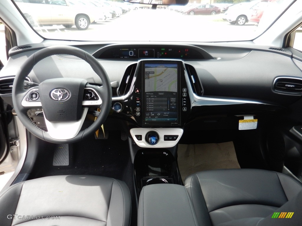 2017 Prius Prime Premium - Titanium Glow / Black photo #4