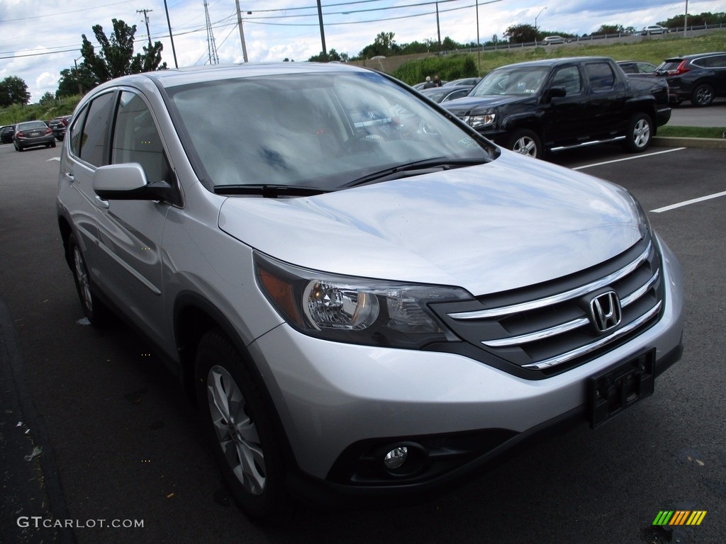 2014 CR-V EX AWD - Alabaster Silver Metallic / Gray photo #8