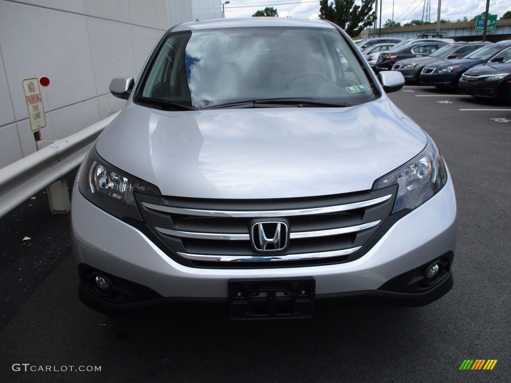 2014 CR-V EX AWD - Alabaster Silver Metallic / Gray photo #9