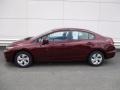 Crimson Pearl - Civic LX Sedan Photo No. 2
